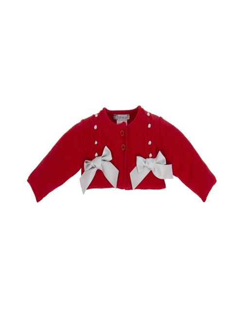 Cardigan tricot con fiocchi TUTTO PICCOLO | 5500UN